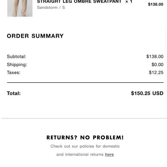 ALO Ombré Sweatpant - Picture 5 of 5